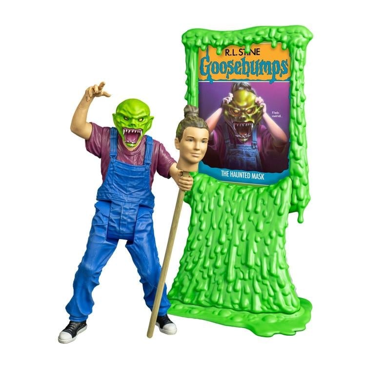 Goosebumps: The Haunted Mask 5" Haunted Mask Action Figure (Curly Build-a-Bonehead) Gallery Image 7