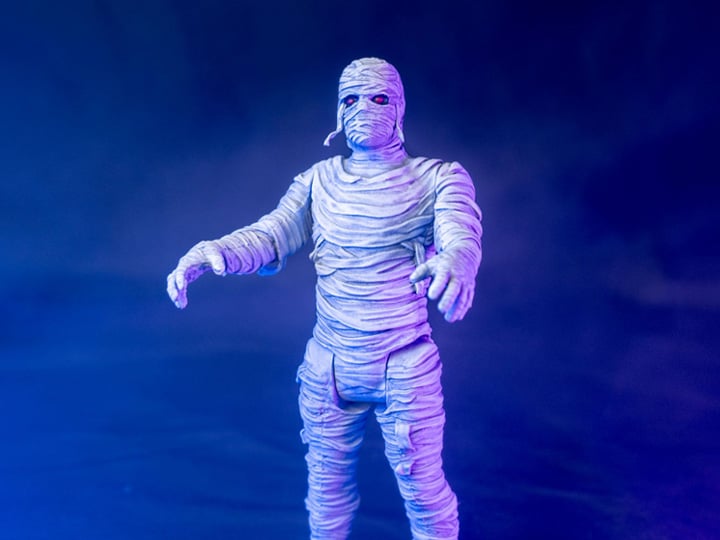 Goosebumps: The Curse of the Mummy's Tomb 5" Mummy Action Figure (Curly BAF) Gallery Image 1
