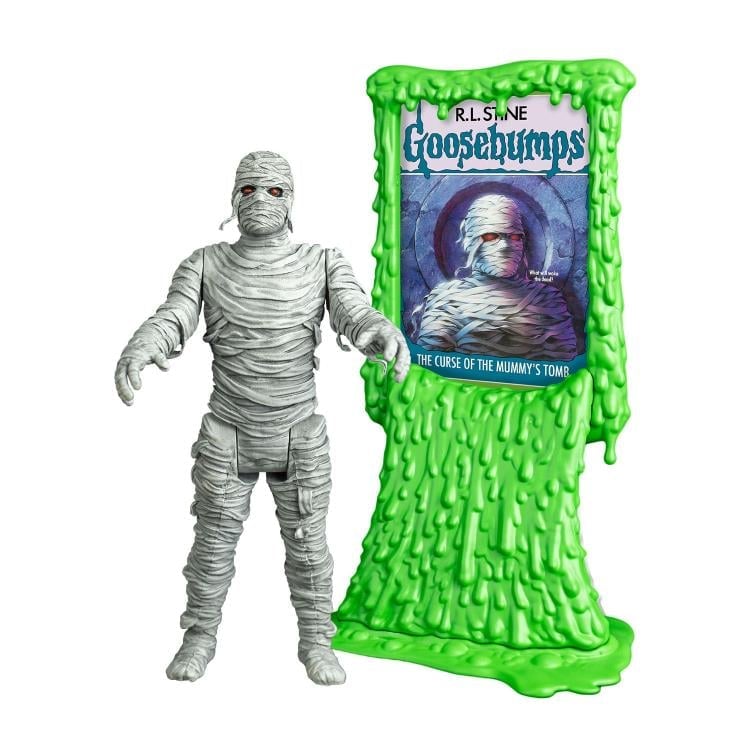 Goosebumps: The Curse of the Mummy's Tomb 5" Mummy Action Figure (Curly BAF) Gallery Image 7