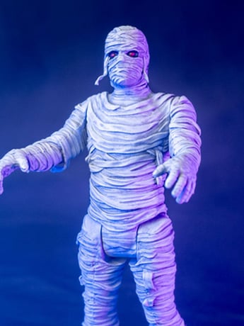 Goosebumps: The Curse of the Mummy's Tomb 5" Mummy Action Figure (Curly BAF) Gallery Image 2