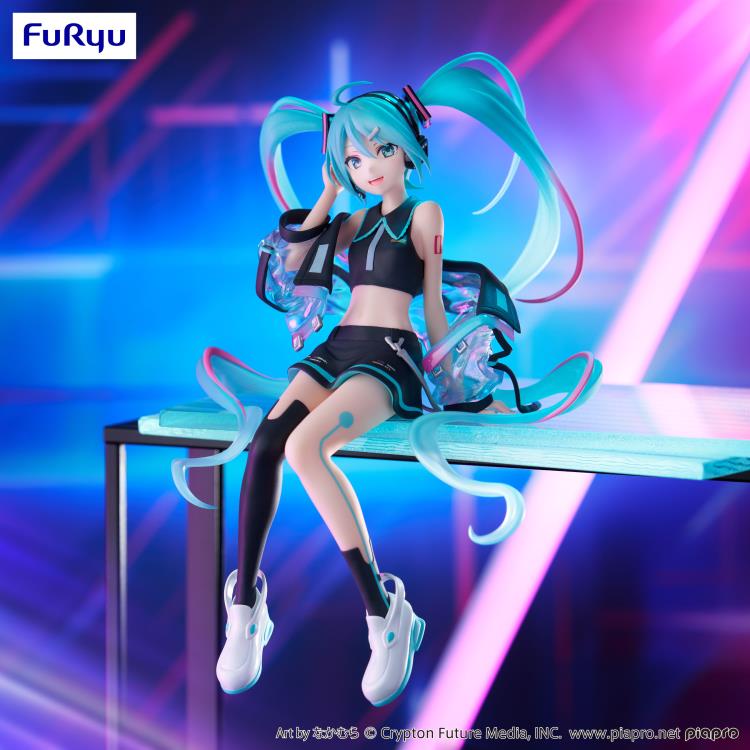Vocaloid Neon Cyber Hatsune Miku Noodle Stopper Figure Gallery Image 3