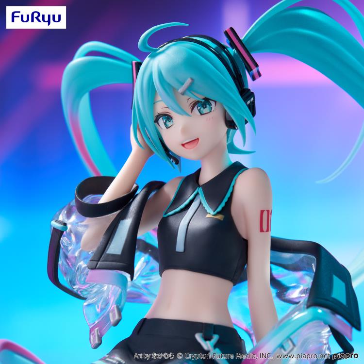 Vocaloid Neon Cyber Hatsune Miku Noodle Stopper Figure Gallery Image 7