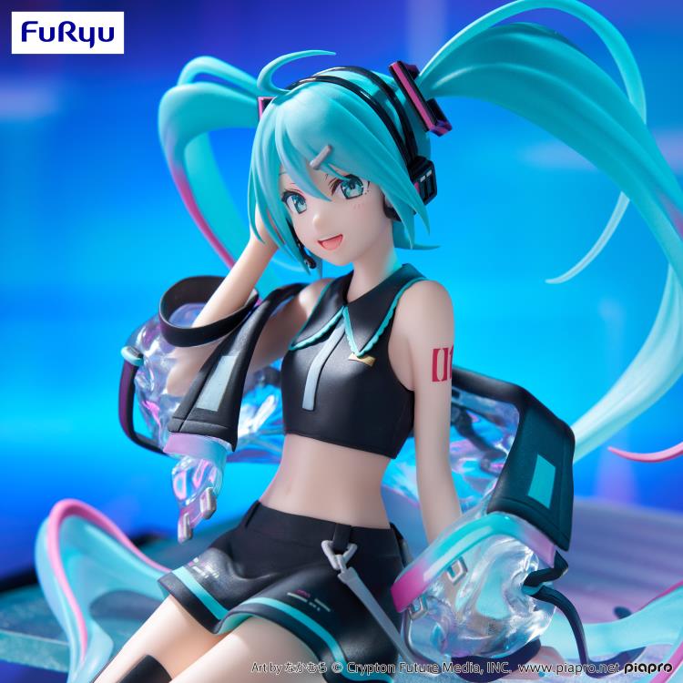 Vocaloid Neon Cyber Hatsune Miku Noodle Stopper Figure Gallery Image 5