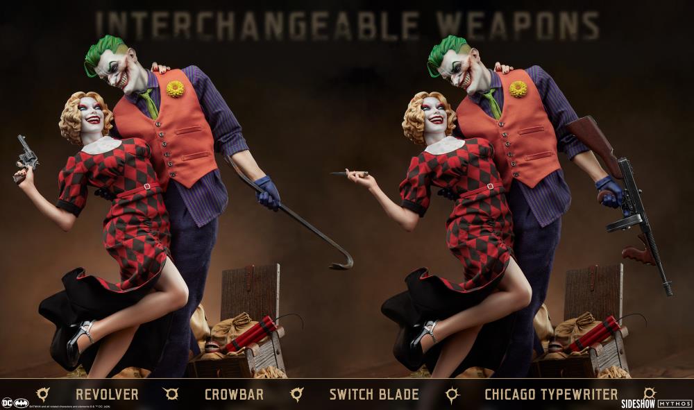 DC Comics Mythos Collection The Joker and Harley Quinn: Lawless Love Statue Gallery Image 21