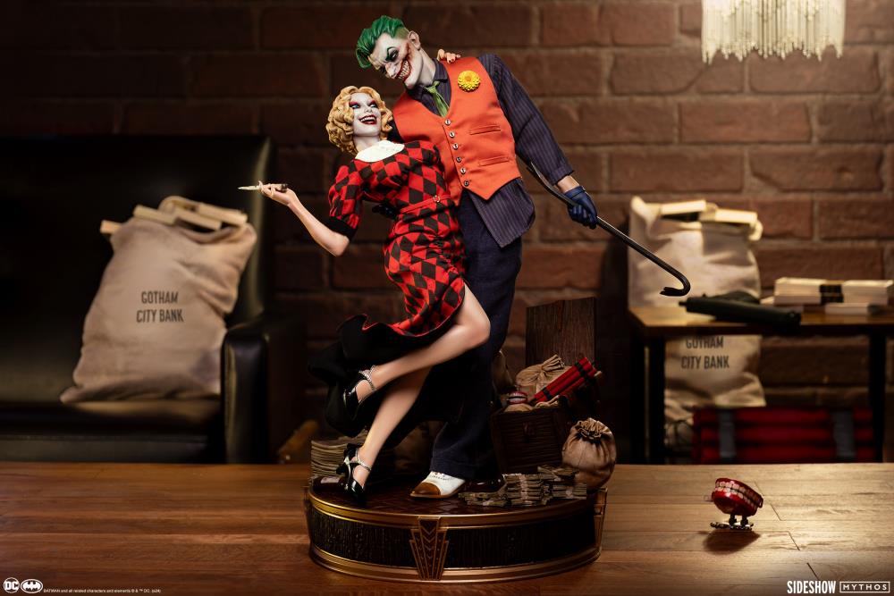 DC Comics Mythos Collection The Joker and Harley Quinn: Lawless Love Statue Gallery Image 22