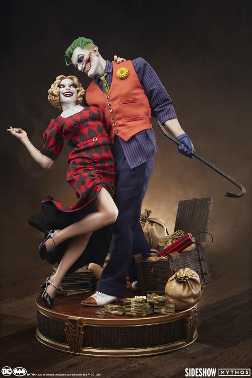 DC Comics Mythos Collection The Joker and Harley Quinn: Lawless Love Statue Gallery Image 11