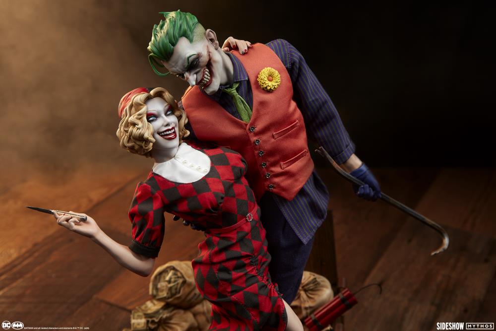 DC Comics Mythos Collection The Joker and Harley Quinn: Lawless Love Statue Gallery Image 5