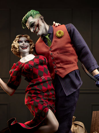 DC Comics Mythos Collection The Joker and Harley Quinn: Lawless Love Statue Gallery Image 2