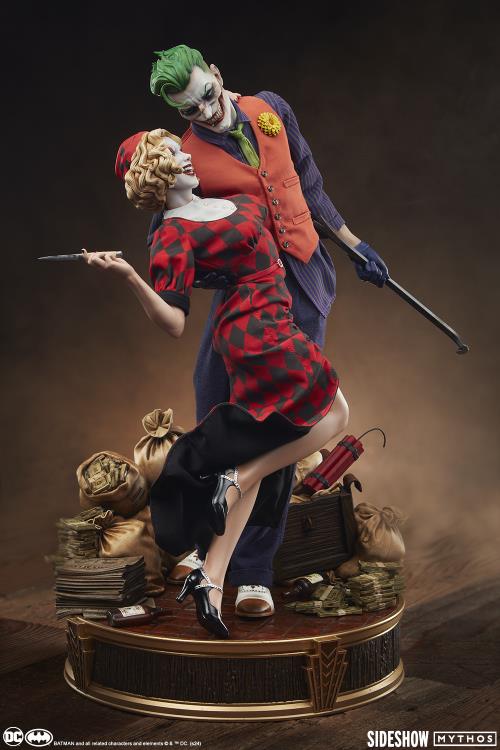 DC Comics Mythos Collection The Joker and Harley Quinn: Lawless Love Statue Gallery Image 9