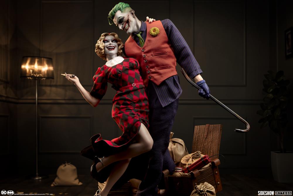 DC Comics Mythos Collection The Joker and Harley Quinn: Lawless Love Statue Gallery Image 3