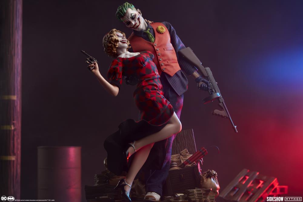 DC Comics Mythos Collection The Joker and Harley Quinn: Lawless Love Statue Gallery Image 6