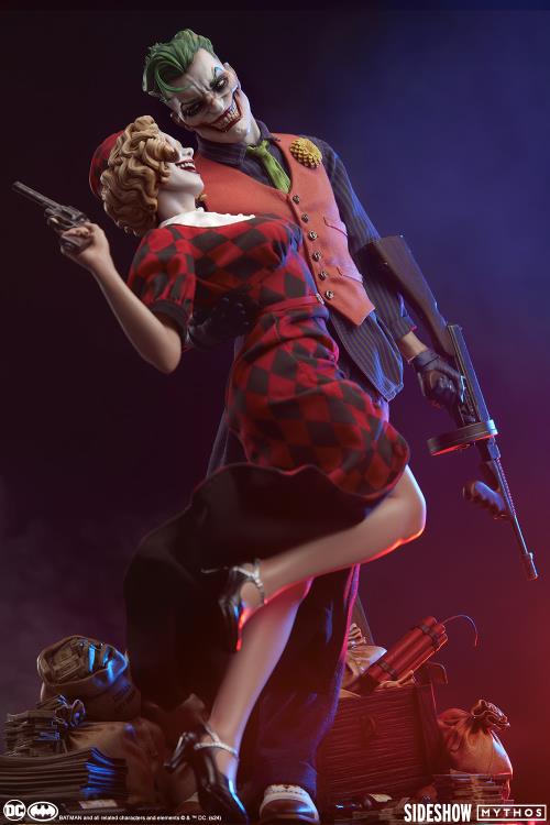 DC Comics Mythos Collection The Joker and Harley Quinn: Lawless Love Statue Gallery Image 7