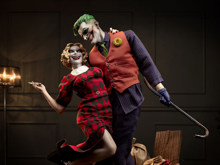DC Comics Mythos Collection The Joker and Harley Quinn: Lawless Love Statue Gallery Image 1