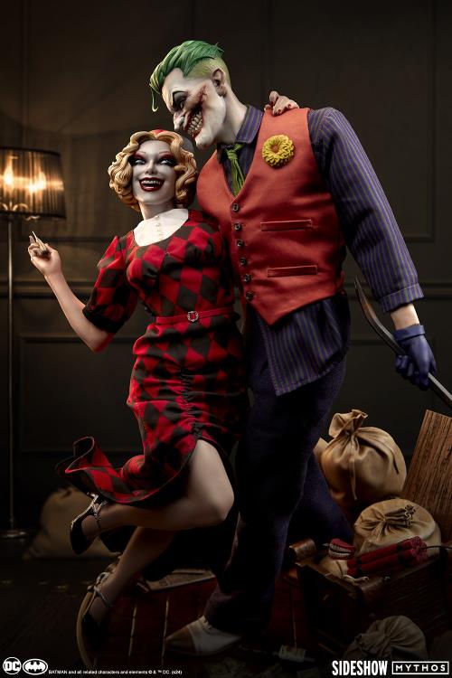 DC Comics Mythos Collection The Joker and Harley Quinn: Lawless Love Statue Gallery Image 4