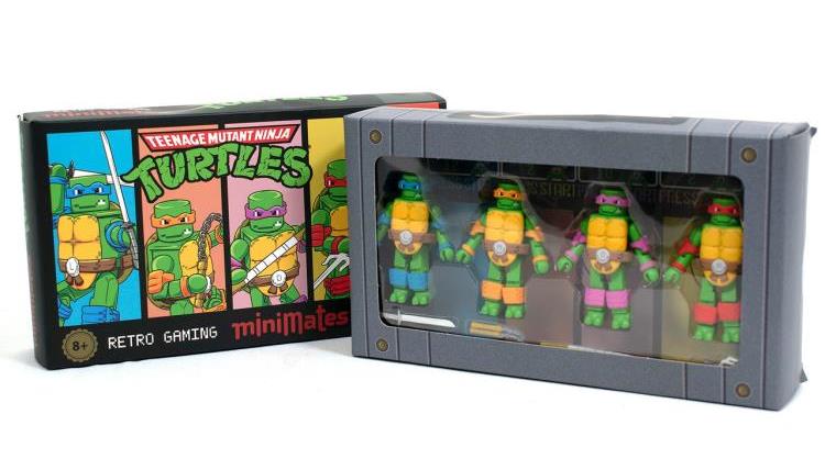 Teenage Mutant Ninja Turtles Minimates Retro Gaming SDCC 2024 Exclusive Limited Edition Box Set Gallery Image 8