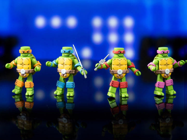 Teenage Mutant Ninja Turtles Minimates Retro Gaming SDCC 2024 Exclusive Limited Edition Box Set Gallery Image 1