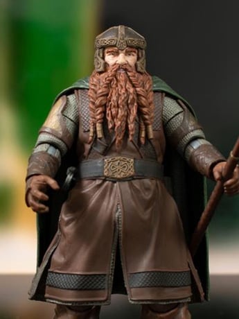 The Lord of the Rings Gimli, Son of Gloin SDCC 2024 Exclusive Limited Edition Action Figure Gallery Image 2