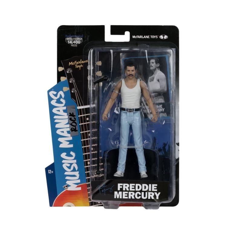 Freddie Mercury Music Maniacs 6" Limited Edition Action Figure Gallery Image 13