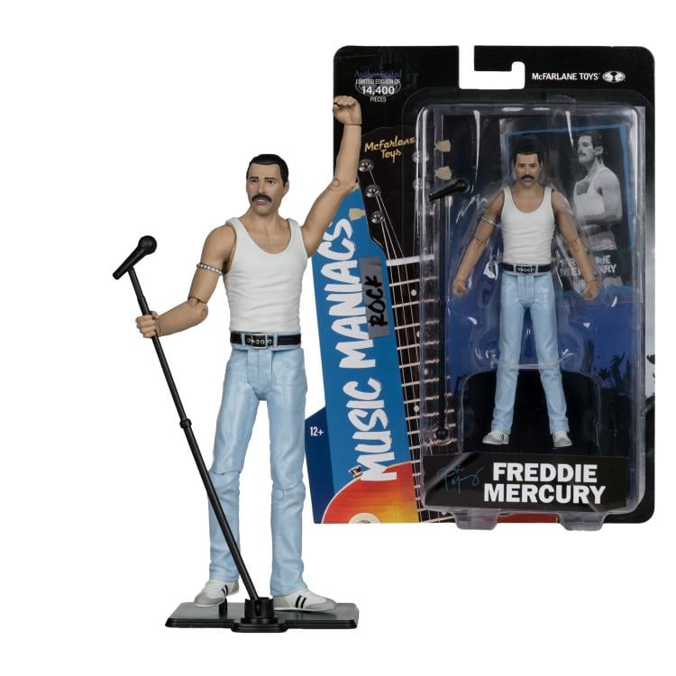 Freddie Mercury Music Maniacs 6" Limited Edition Action Figure Gallery Image 12