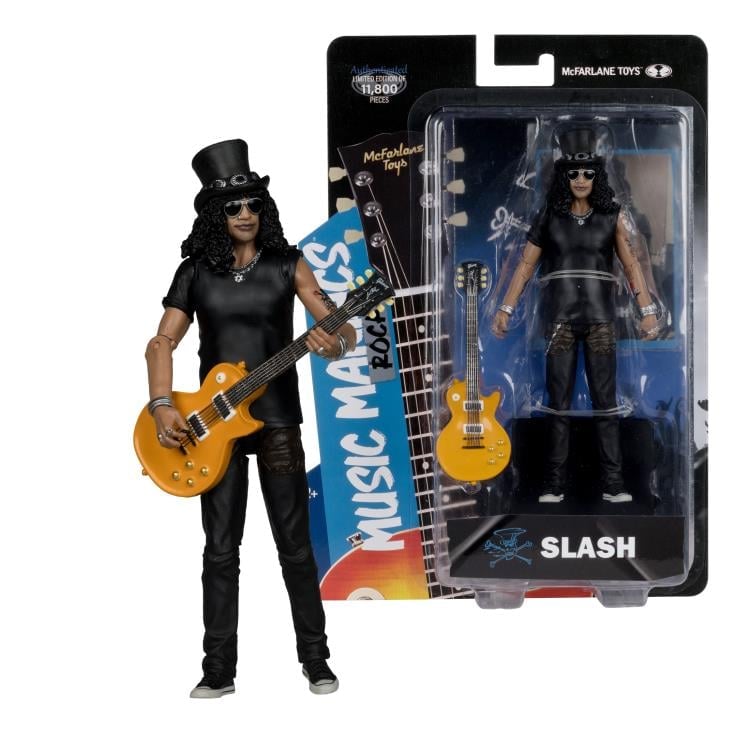 Slash フィギュア McFarlane Toys Slash Music Maniacs 6