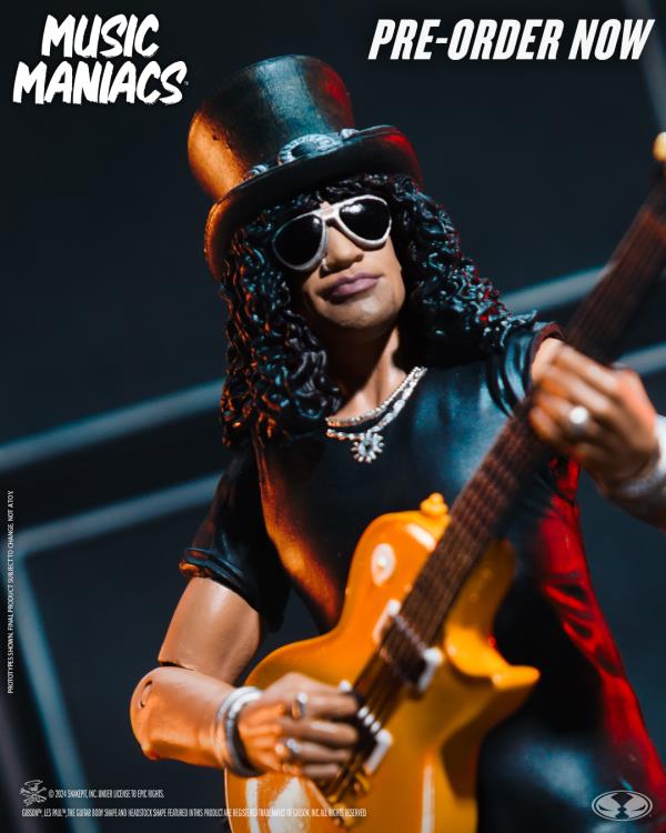 Slash Music Maniacs 6" Limited Edition Action Figure Gallery Image 6