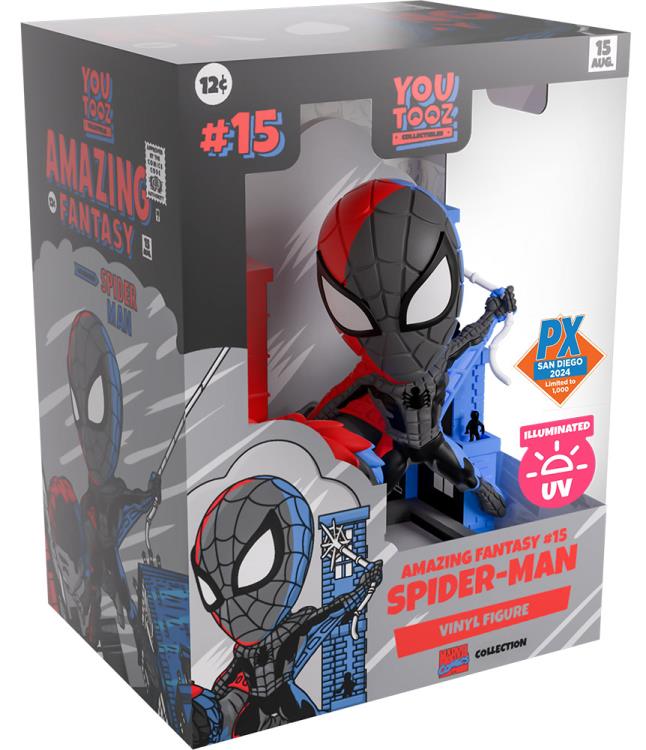 Marvel Amazing Fantasy #15 Spider-Man (Illuminated) SDCC 2024 PX Previews Exclusive Limited Edition Vinyl Figure Gallery Image 7