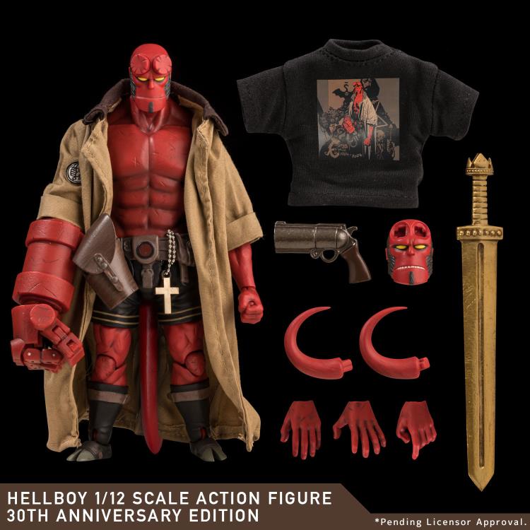 Hellboy 30th Anniversary Hellboy 1/12 Scale Action Figure