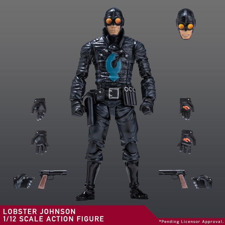 Hellboy Lobster Johnson 1/12 Scale Action Figure Gallery Image 12