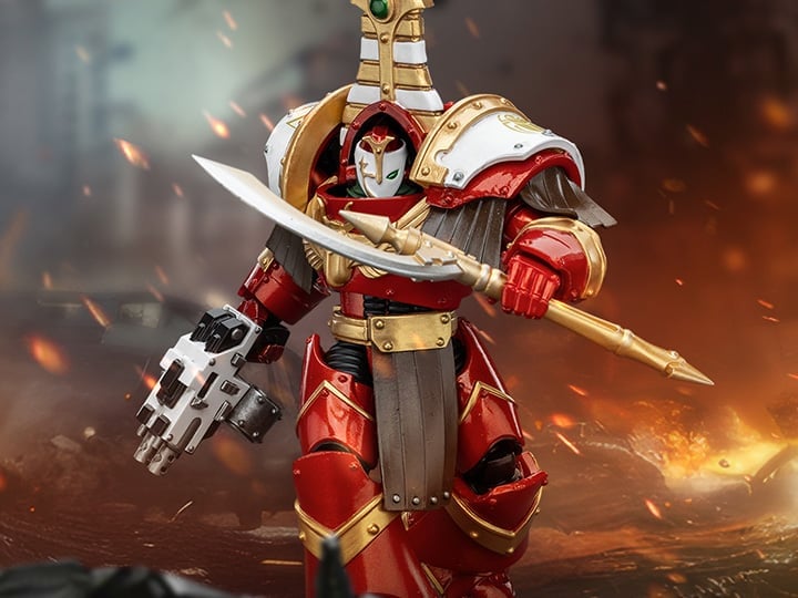Warhammer: The Horus Heresy Thousand Sons Sekhmet Terminator Cabal Sekhmet with Combi-Bolter and Achea Force Weapon 1/18 Scale Action Figure Gallery Image 1