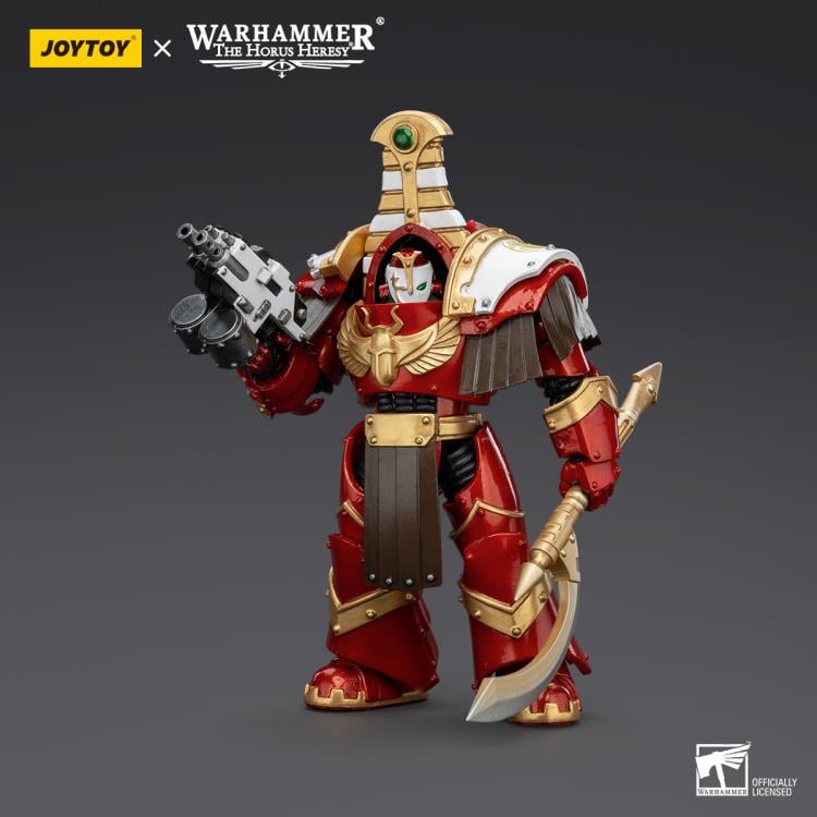 Warhammer: The Horus Heresy Thousand Sons Sekhmet Terminator Cabal Sekhmet with Combi-Bolter and Achea Force Weapon 1/18 Scale Action Figure Gallery Image 7