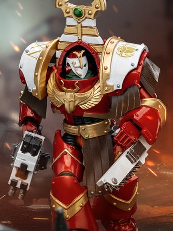Warhammer: The Horus Heresy Thousand Sons Sekhmet Terminator Cabal Sekhmet with Combi-Bolter and Chainfist 1/18 Scale Action Figure Gallery Image 2