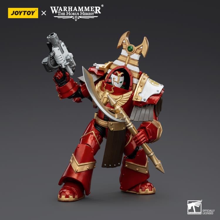Warhammer: The Horus Heresy Thousand Sons Sekhmet Terminator Cabal Sekhmet with Combi-Melta and Achea Force Weapon 1/18 Scale Action Figure Gallery Image 4