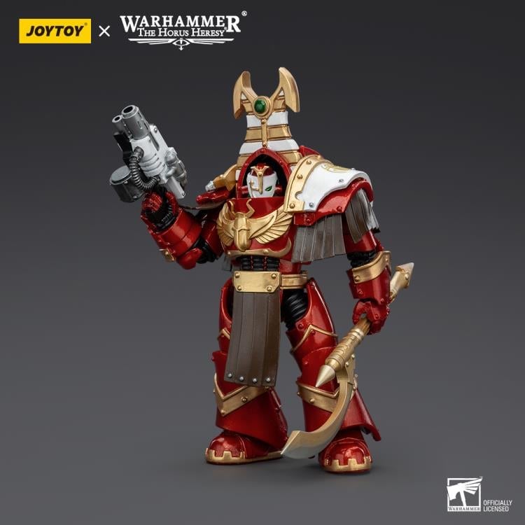 Warhammer: The Horus Heresy Thousand Sons Sekhmet Terminator Cabal Sekhmet with Combi-Melta and Achea Force Weapon 1/18 Scale Action Figure Gallery Image 6