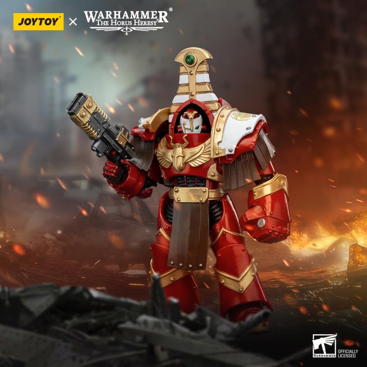 Warhammer: The Horus Heresy Thousand Sons Sekhmet Terminator Cabal Sekhmet Volkite Charger and Power Fist 1/18 Scale Action Figure Gallery Image 3