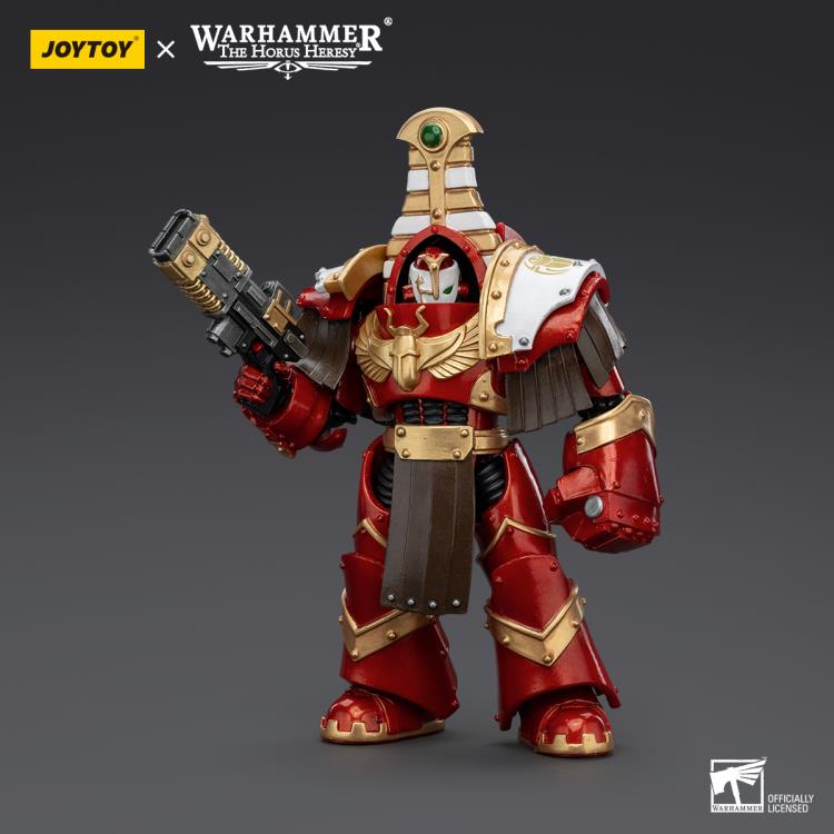 Warhammer: The Horus Heresy Thousand Sons Sekhmet Terminator Cabal Sekhmet Volkite Charger and Power Fist 1/18 Scale Action Figure Gallery Image 4