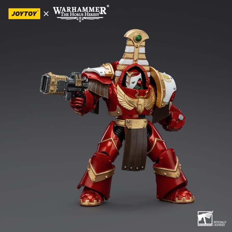 Warhammer: The Horus Heresy Thousand Sons Sekhmet Terminator Cabal Sekhmet Volkite Charger and Power Fist 1/18 Scale Action Figure Gallery Image 7