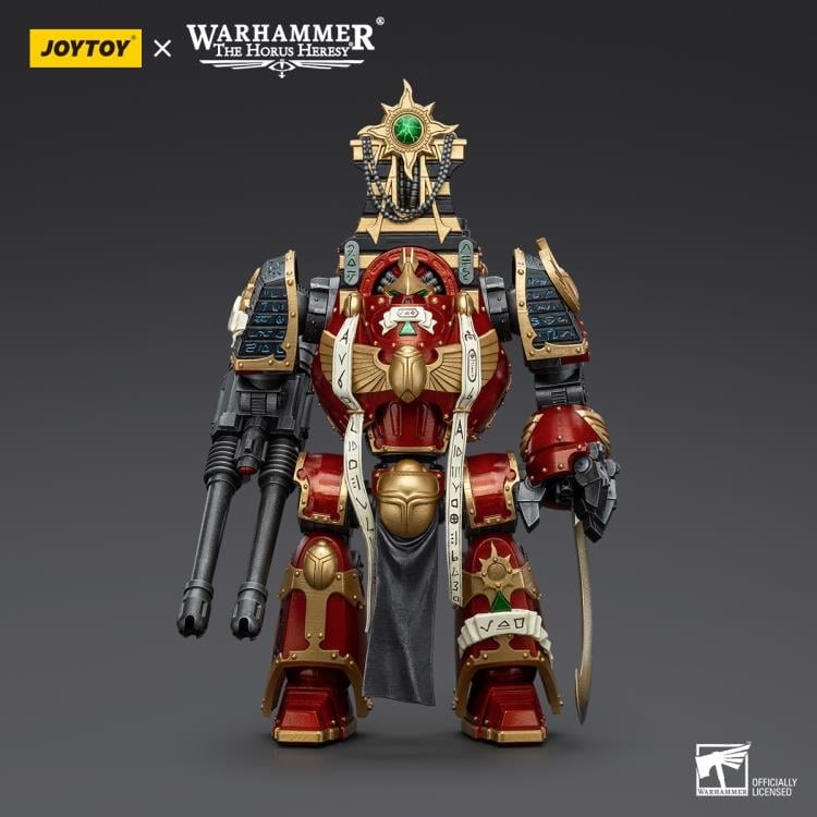 Warhammer: The Horus Heresy Thousand Sons Contemptor-Osiron Dreadnought with Gravis Force Blade and Gravis Autocannon 1/18 Scale Action Figure Gallery Image 5