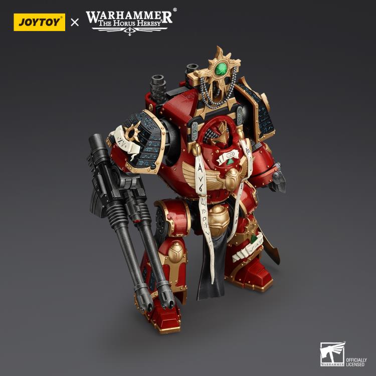 Warhammer: The Horus Heresy Thousand Sons Contemptor-Osiron Dreadnought with Gravis Force Blade and Gravis Autocannon 1/18 Scale Action Figure Gallery Image 8