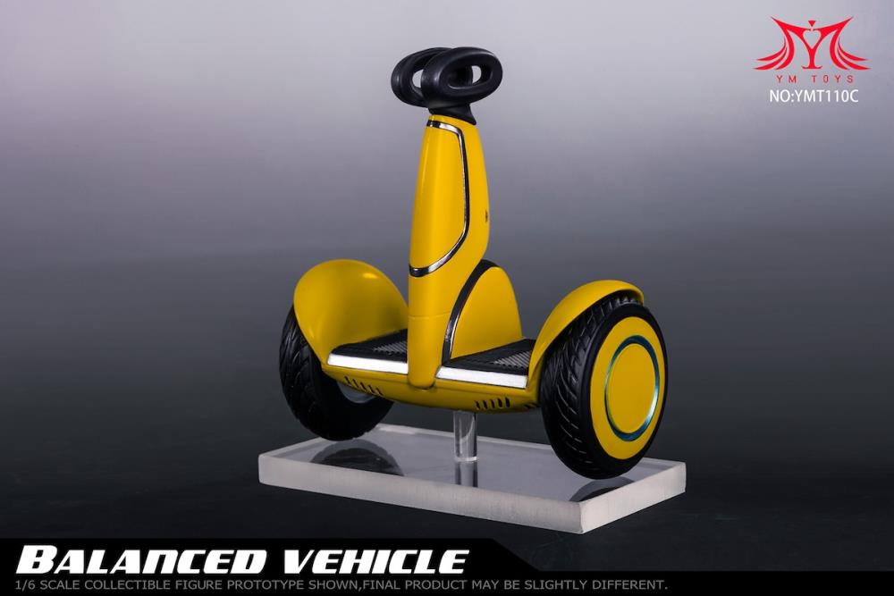 Balanced Vehicle (Yellow) 1/6 Figure Accessory (YMT110C) Gallery Image 3