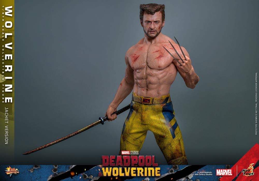 Deadpool & Wolverine MMS756 Wolverine (Jacket Ver.) 1/6th Scale Collectible Figure Gallery Image 11