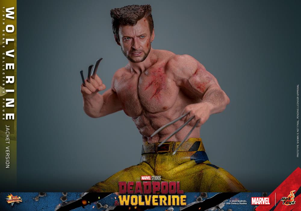 Deadpool & Wolverine MMS756 Wolverine (Jacket Ver.) 1/6th Scale Collectible Figure Gallery Image 10