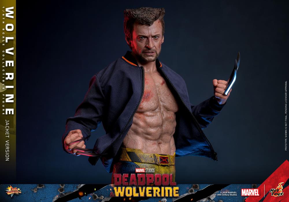 Deadpool & Wolverine MMS756 Wolverine (Jacket Ver.) 1/6th Scale Collectible Figure Gallery Image 14