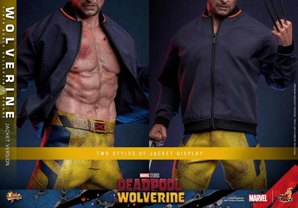 Deadpool & Wolverine MMS756 Wolverine (Jacket Ver.) 1/6th Scale Collectible Figure Gallery Image 17