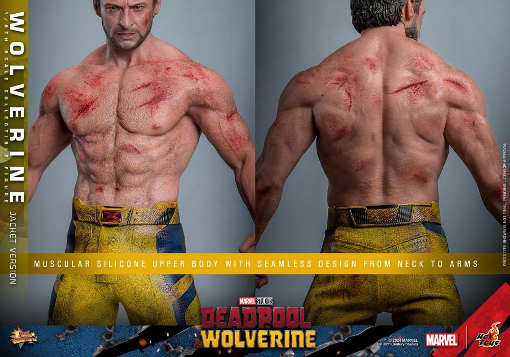 Deadpool & Wolverine MMS756 Wolverine (Jacket Ver.) 1/6th Scale Collectible Figure Gallery Image 16
