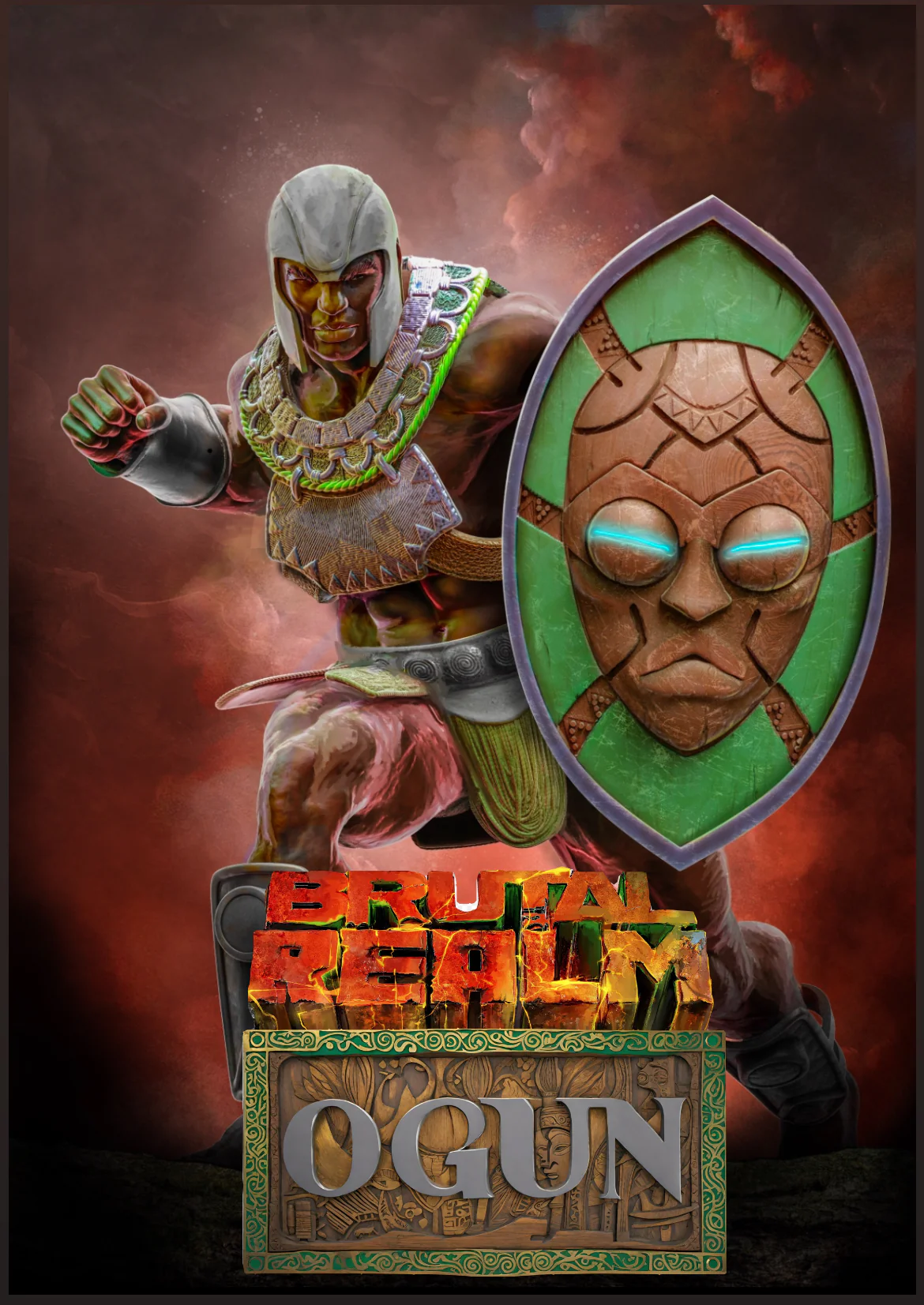 Brutal Realm Ogun the God of Iron 1/12 Scale Action Figure Gallery Image 9