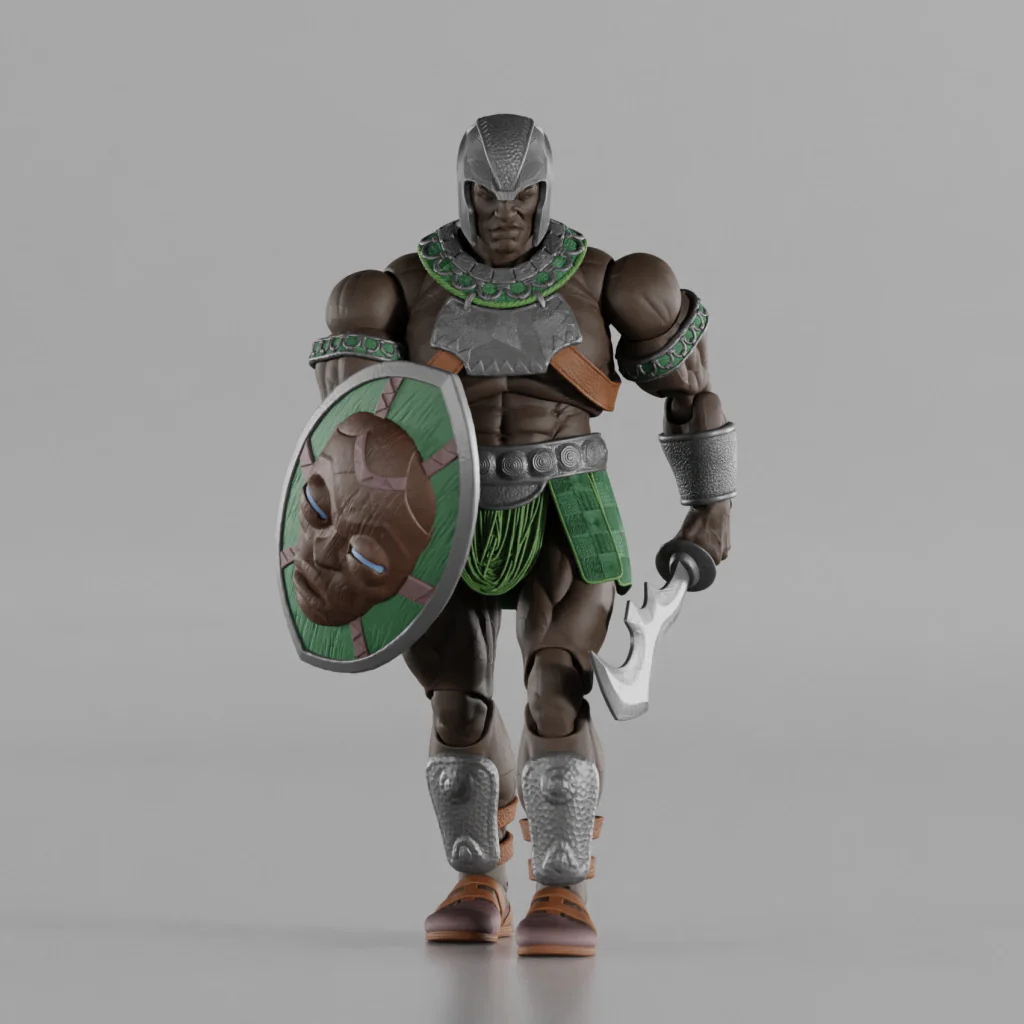 Brutal Realm Ogun the God of Iron 1/12 Scale Action Figure Gallery Image 4