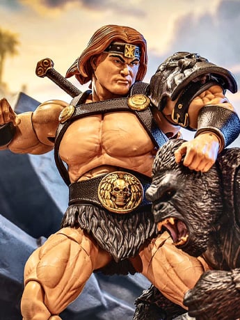 Brutal Realm Kronen the Future Barbarian King 1/12 Scale Action Figure Gallery Image 2
