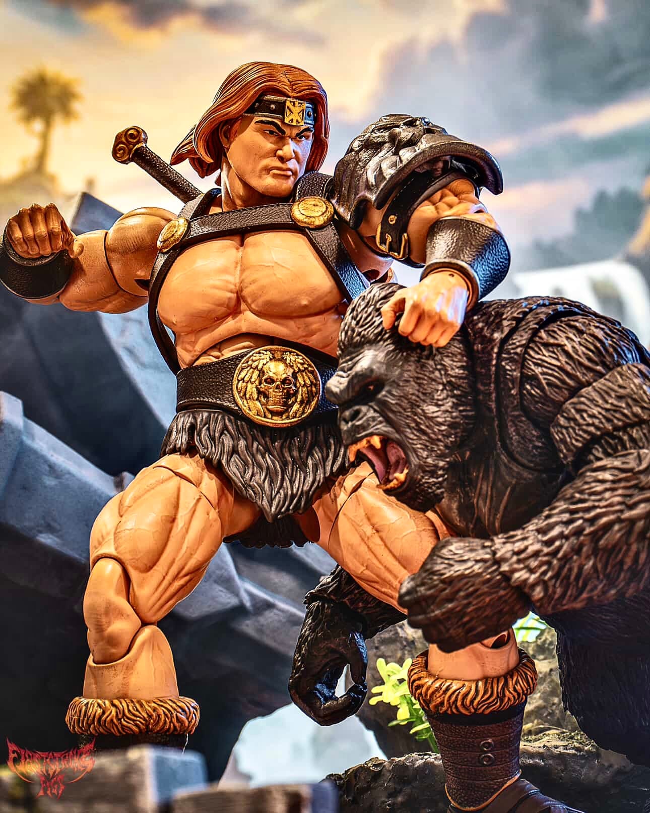 Brutal Realm Kronen the Future Barbarian King 1/12 Scale Action Figure Gallery Image 9