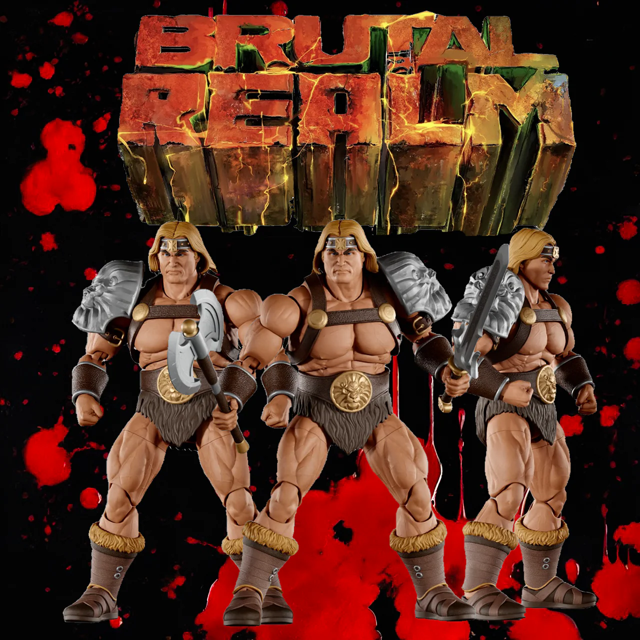 Brutal Realm Kronen the Future Barbarian King 1/12 Scale Action Figure Gallery Image 13