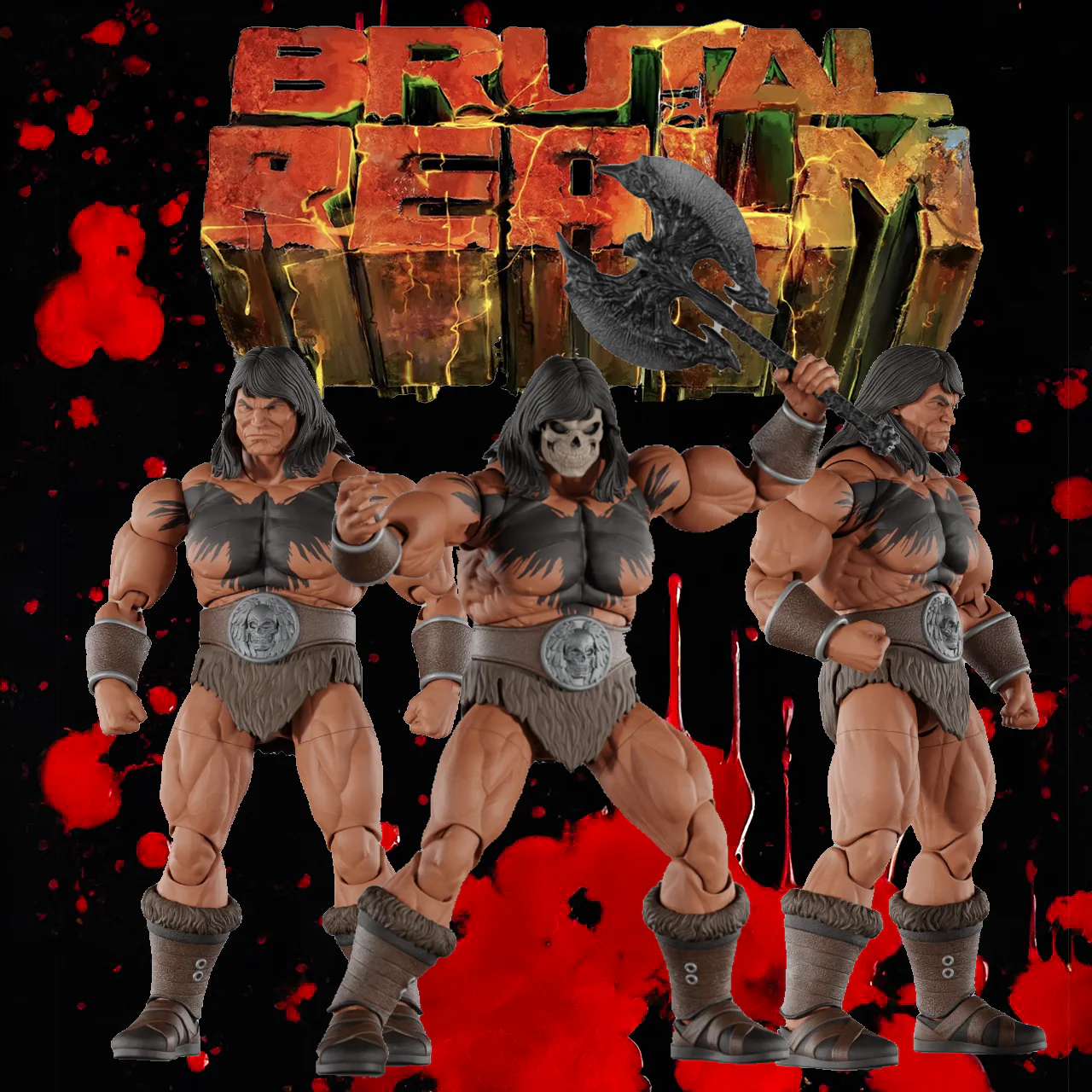 Brutal Realm Croman the Beguiled Barbarian 1/12 Scale Action Figure Gallery Image 14
